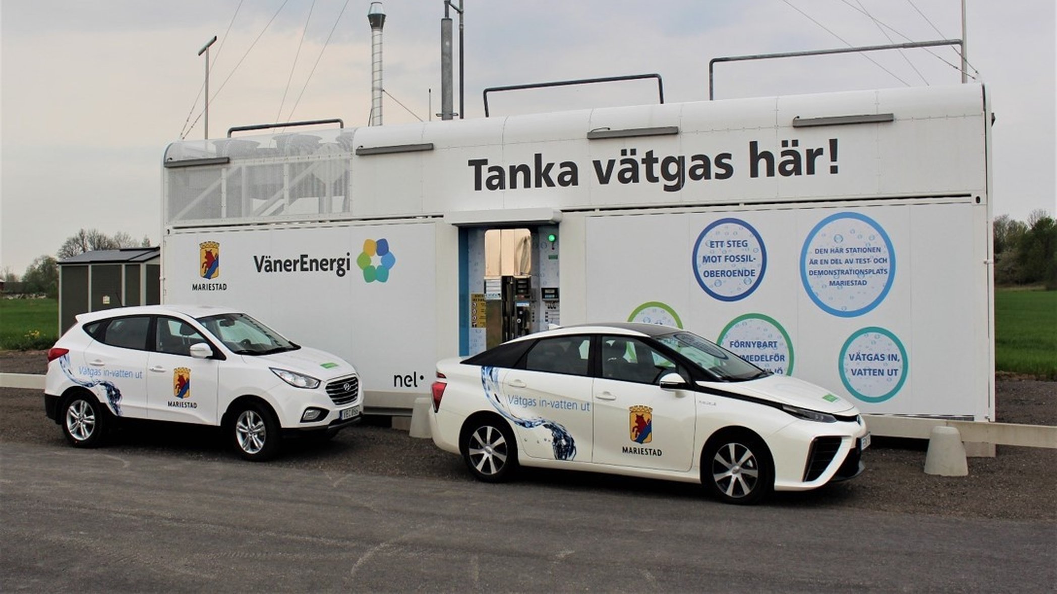 Vätgasstation Mariestad_Foto_MariestadsKommun