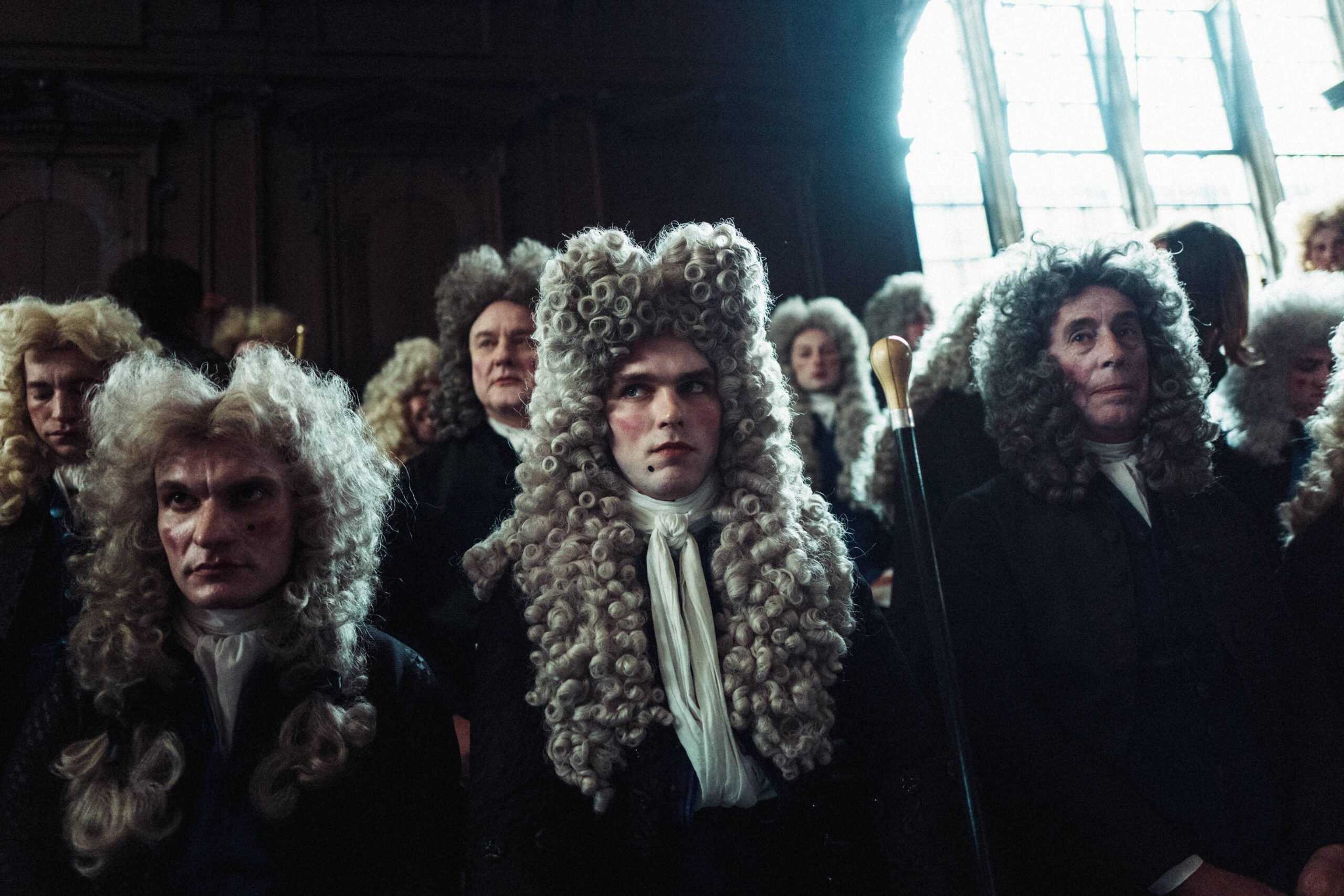Nicholas Hoult as Robert Harley in The Favourite, directed by Yorgos Lanthimos (2018). Credit: TCD/Prod.DB / Alamy Stock Photo