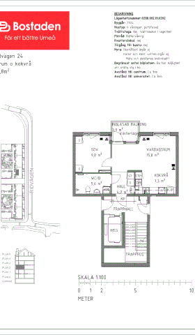 PlanlösningRidvägen 24