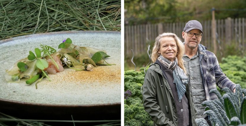 Agneta Green och Magnus Ek, ägare Oaxen. Foto: Pressbild