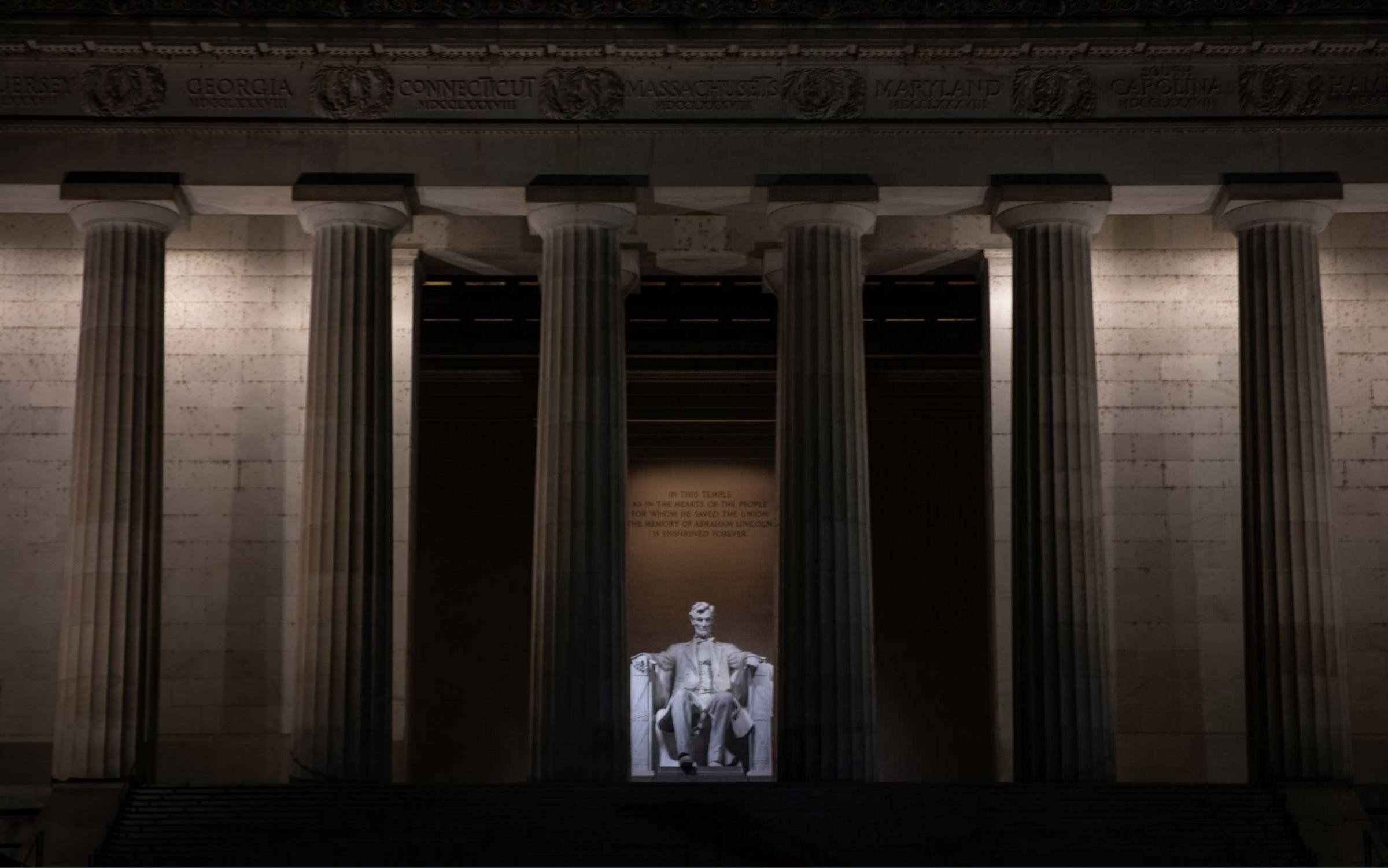 President Lincoln statue