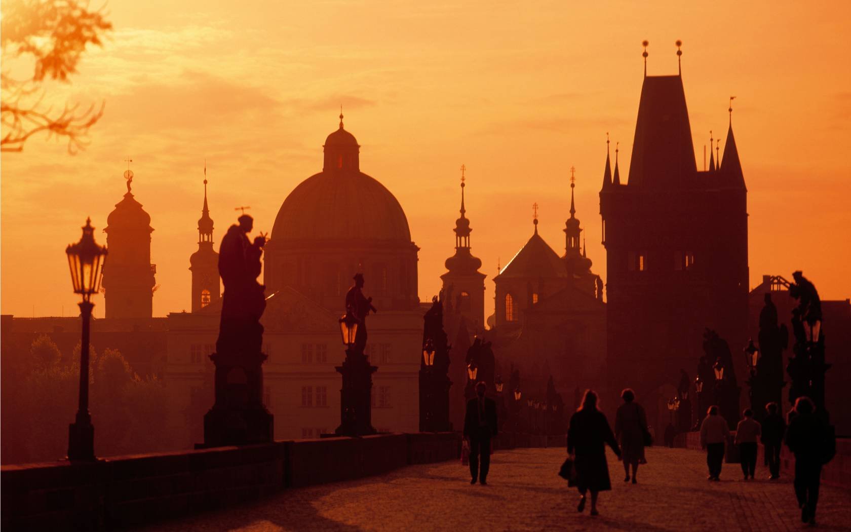 Prague's Charles Bridge.