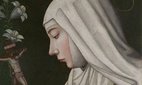 Plautilla Nelli’s painting of Saint Catherine with the Lily.
