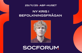 SocForum: Ny kris i befolkningsfrågan 