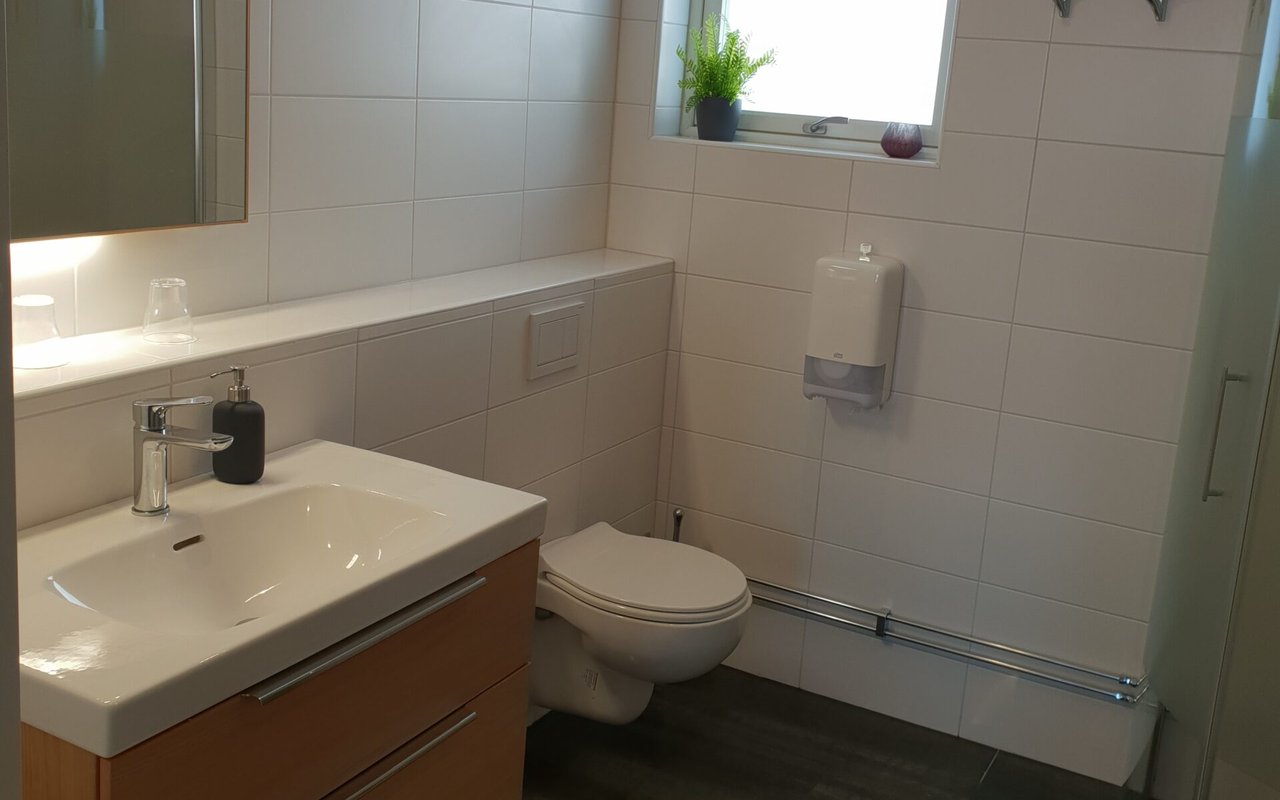 Bath room in the hotel