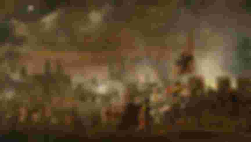 Scene from the Siege of Magdeburg