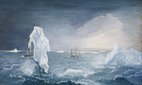 A 1773 watercolour by George Forster, painted during Cook's second voyage. Credit: piemags