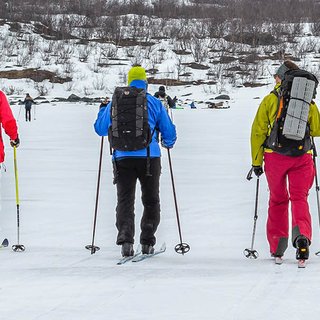Skidtur i Abiskofjällen med Scandinavian Sami Photoadventures