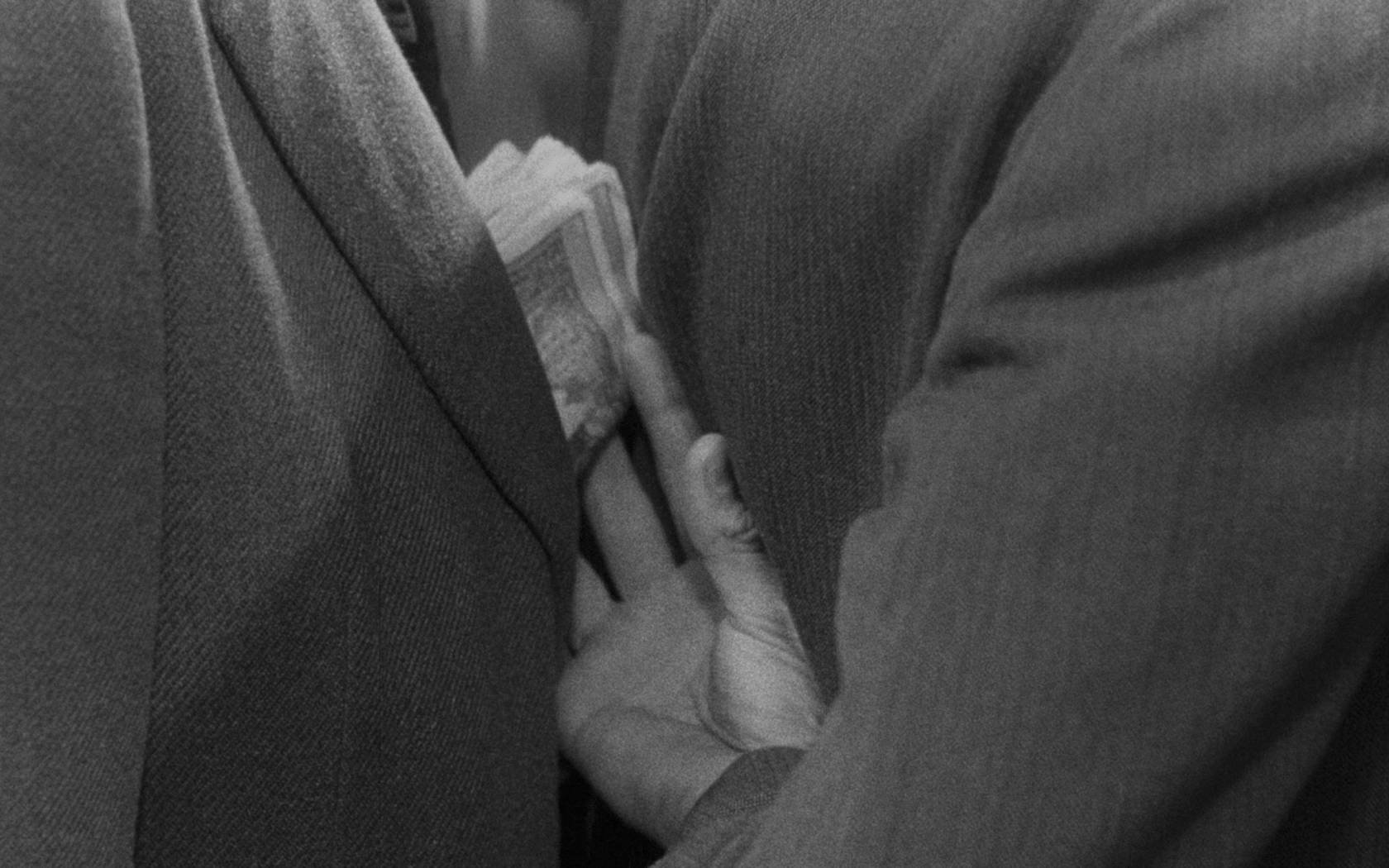 Still from Robert Bresson's 1959 'Pickpocket'.