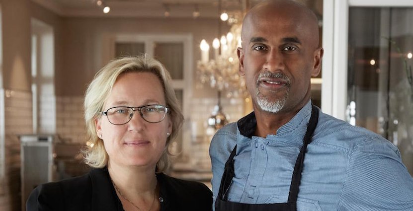 Hotellägarna David Mill och Eva Dahlberg vill satsa 70 miljoner kronor i att locka nya konferensgäster till Grand Hôtel i Mölle. 
