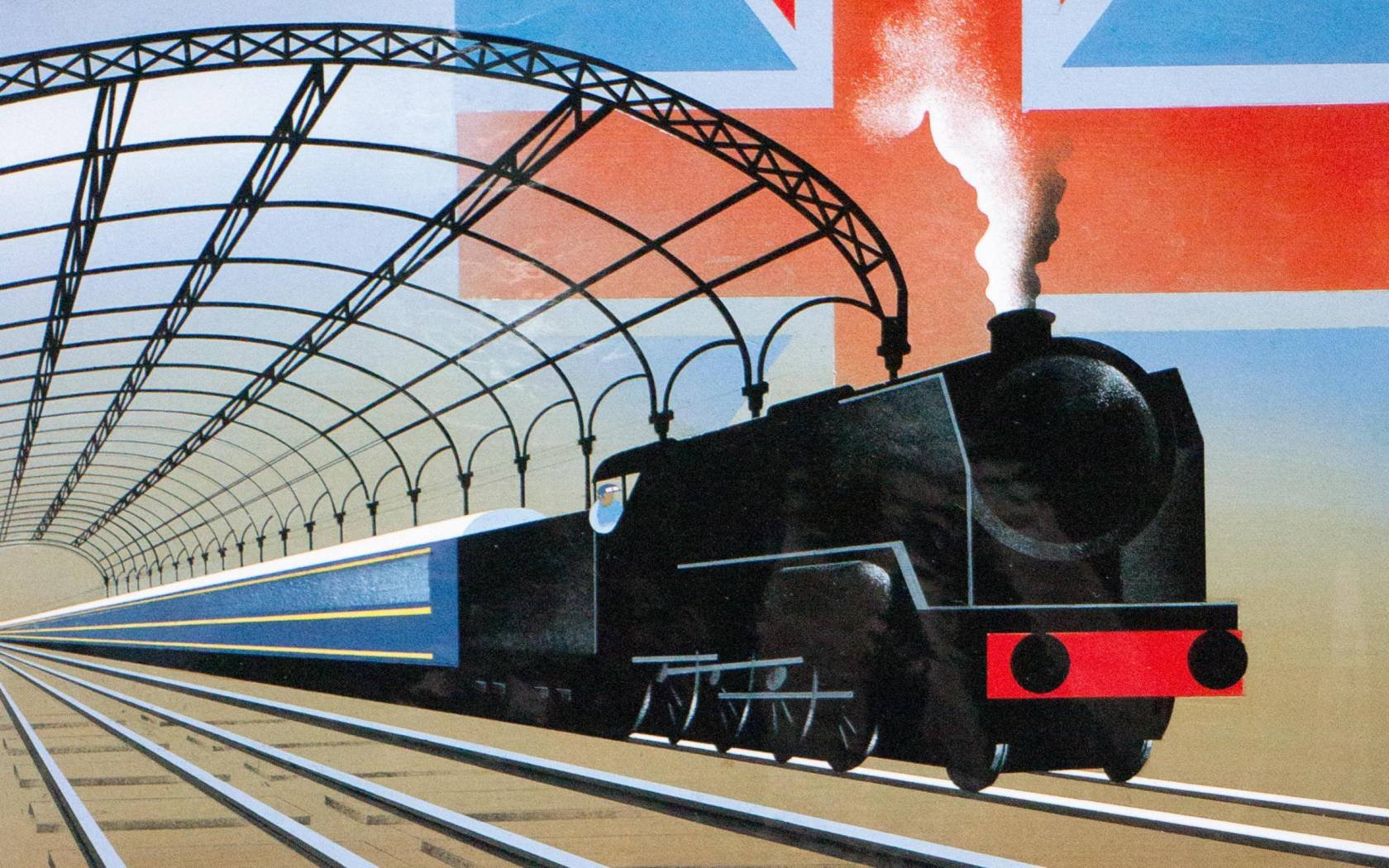 British railway poster.
