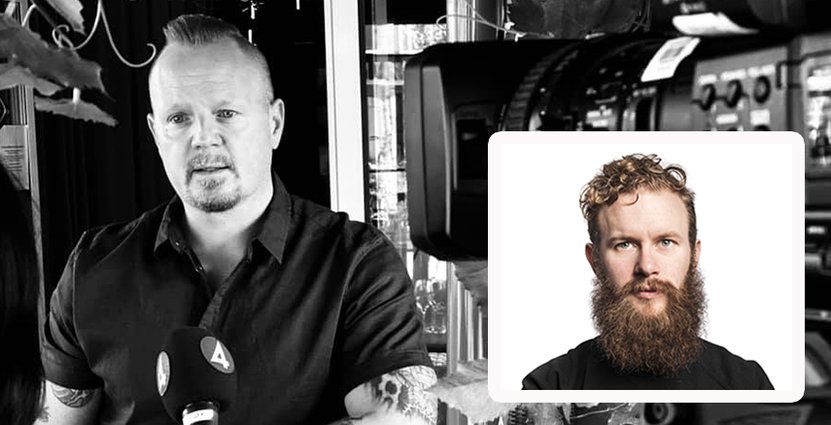 Bartendern Emil Åreng och krögaren Jörgen Engdahl satsar stort i Umeå. Foto: Privat
