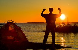 Rekord i sikte för landets campingar