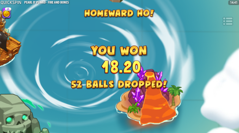 Pearl o' Plinko - Fire & Bones — screenshot 2