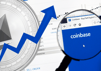 Highest trading volume for ethereum on Coinbase since 2017