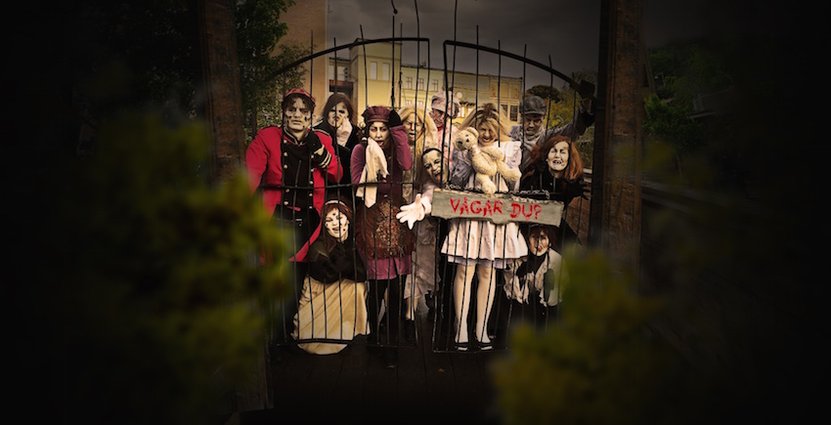 Liseberg har hyrt in 200 skådespelare för att skapa rätt Halloween-atmosfär. 
