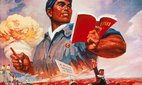 Poster advertising China's atomic project.