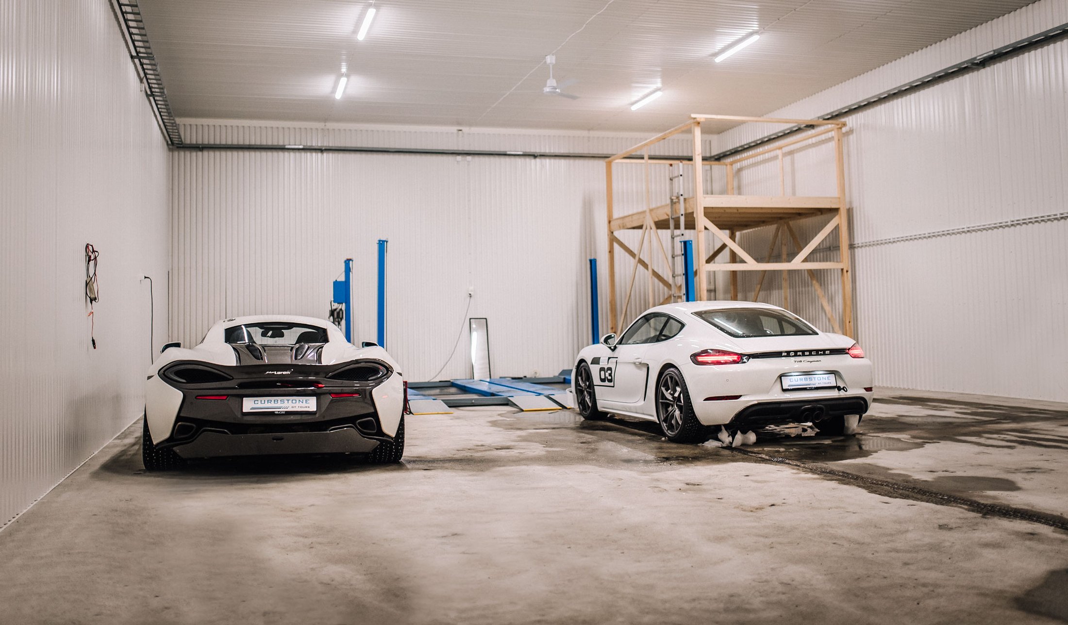 Maskinhall med järnvitriol