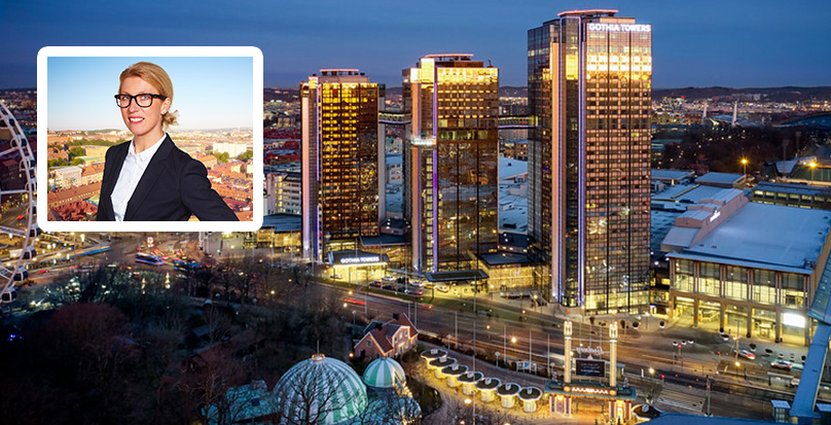Elisabeth Thomson, hotell- och restaurangdirektör på Gothia Towers.   Foto: Svenska Mässan Gothia Towers