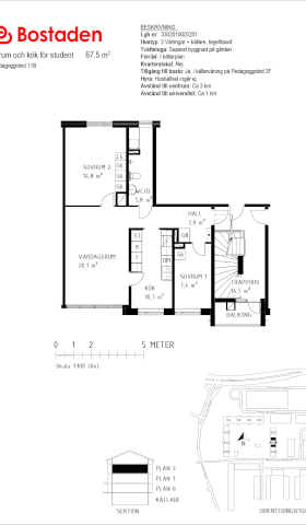 PlanlösningPedagoggränd 11 B