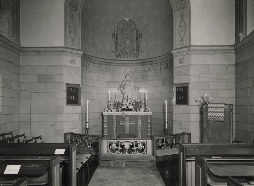 Koret i kapellet, 1951.