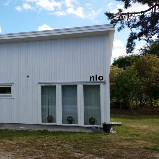 Fritidshus med pulpettak