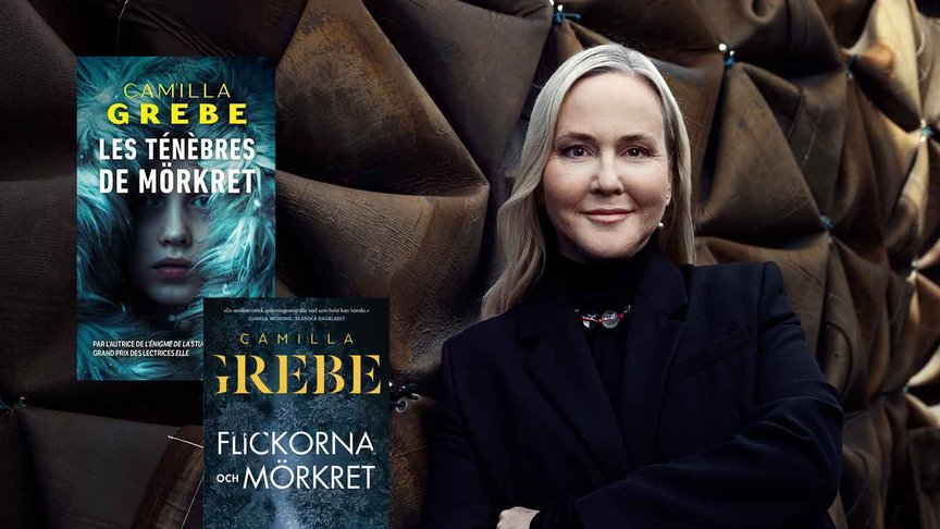 Camilla Grebe prisas av franska läsare för Flickorna och Mörkret