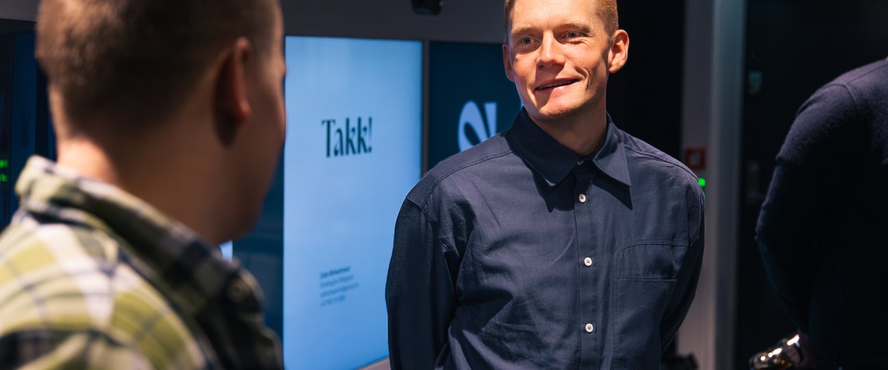 Digital rådgiver André Skjeggestad på B2B-seminar