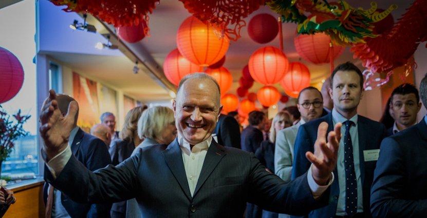 Dagens värd, Pandox vd Anders Nissen.  