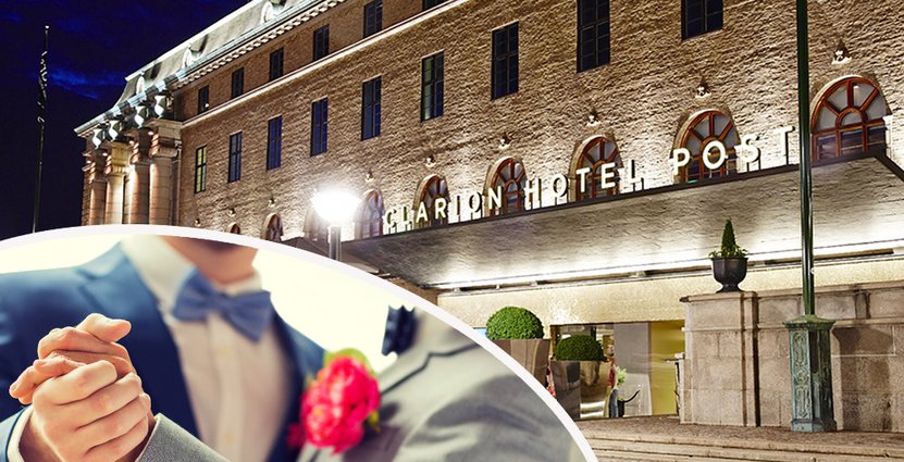 Clarion Hotel Post i Göteborg vill stödja allas lika värde. Därför är de med och sponsrar Pride. 