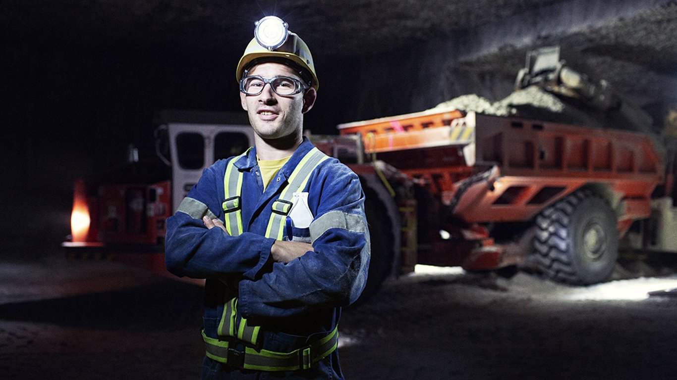 <p>Operator Marvin Traub runs continuous miners and occasionally drives trucks at Südwestdeutsche Salzwerke AG’s Heilbronn mine.</p>
