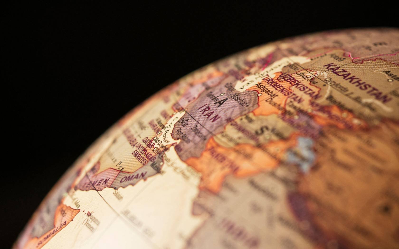 The Strait of Hormuz.