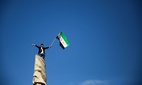 A major rally takes place in Aleppo in December on 'Victory Friday' to celebrate the fall of the Syrian regime of Bashar Al-Assad.