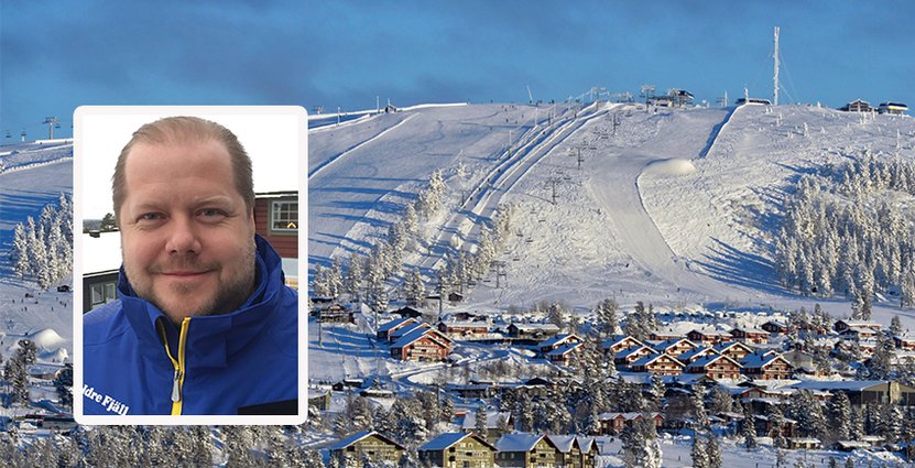 Andreas Starenhed jobbade som liftansvarig på Idre Fjäll i början av 2000-talet. <br />
Nu tar han över som vd på anläggningen. Foto: Idre Fjäll