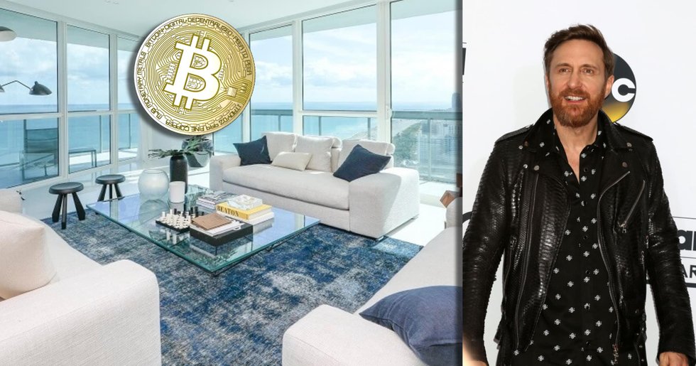 Nu kan du köpa David Guettas lyxlägenhet – och betala med bitcoin