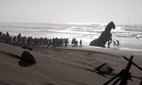 A still from Christopher Nolan's Odyssey.