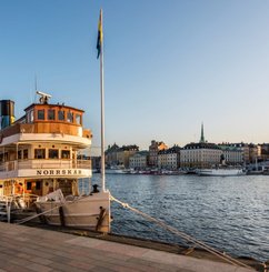Dinner cruise via Vaxholm