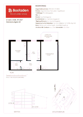 PlanlösningAxtorpsvägen 42