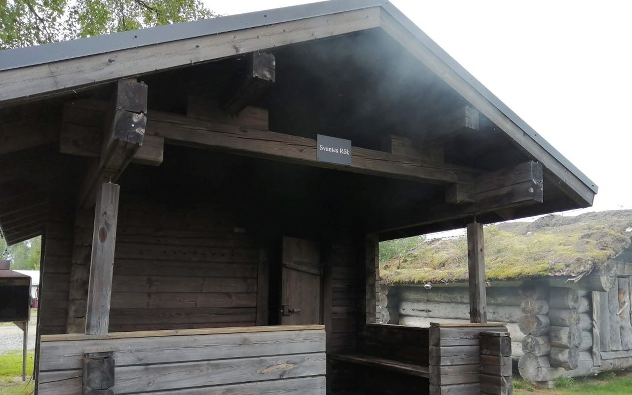 Smoke sauna in Kukkolaforsen