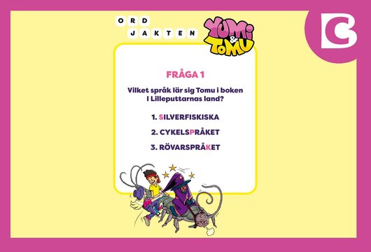 Yumi & Tomu t&auml;vling/tipspromenad
