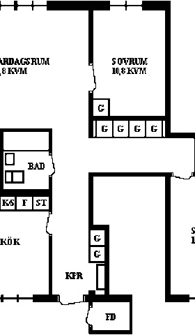 PlanlösningKandidatvägen 29 B