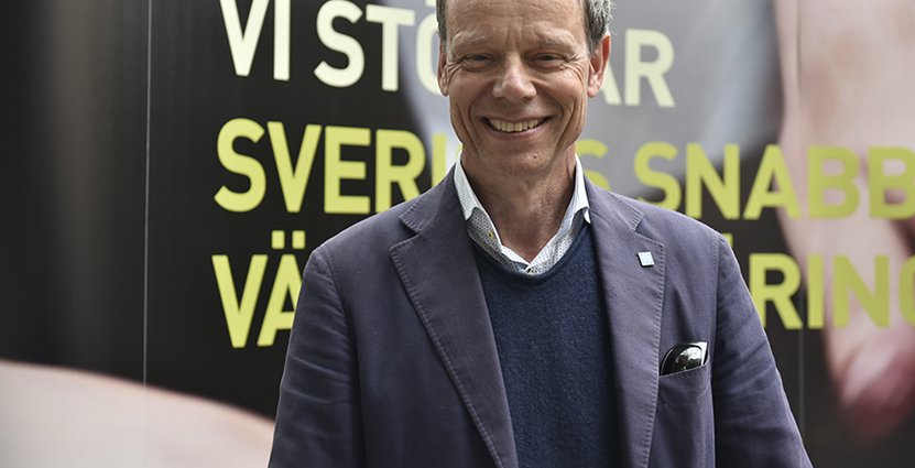 Christer Fuglesang, den förste svenske rymdfararen gillade att mingla hos Visita – trots att han är van att hänga bland stjärnorna. 
