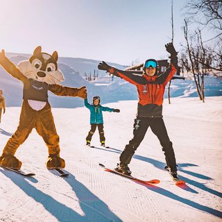Barnens skidskola i Björkliden