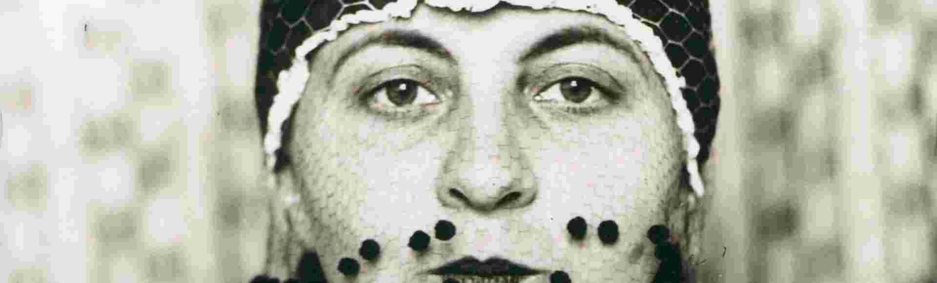 Mask Photo No. 13 at the Bauhaus Archiv, Berlin.
