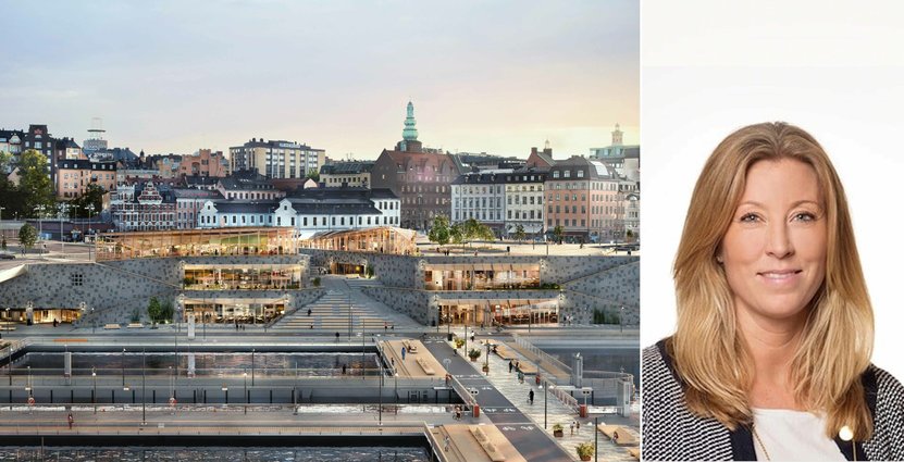 Mälarterrassen kommer att slutta från Södermalmstorg ner mot kajen. Marianne Perslow