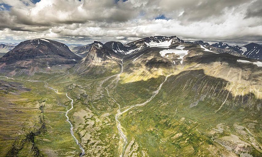 Kebnekaise vy Fjällräven Classic