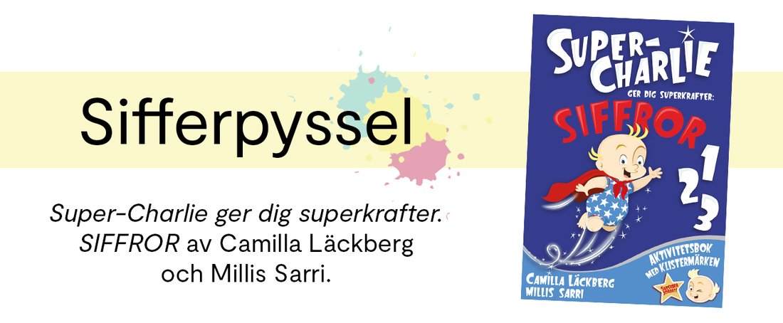 Bokiños pyssel: Superfina siffror