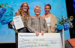 ”Priset är en slags arbetsseger”