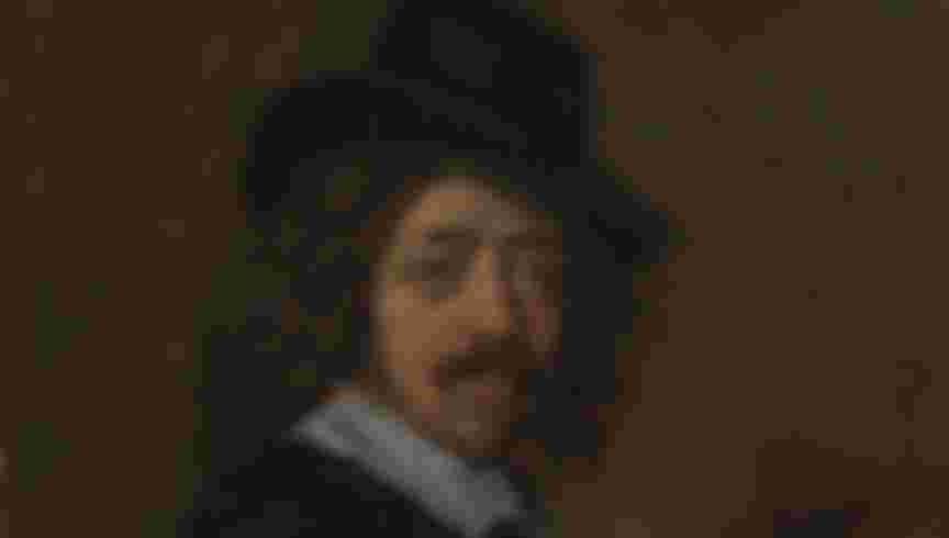 A self-portrait of Frans Hals painted around 1650. Credit: Sepia Times via Getty