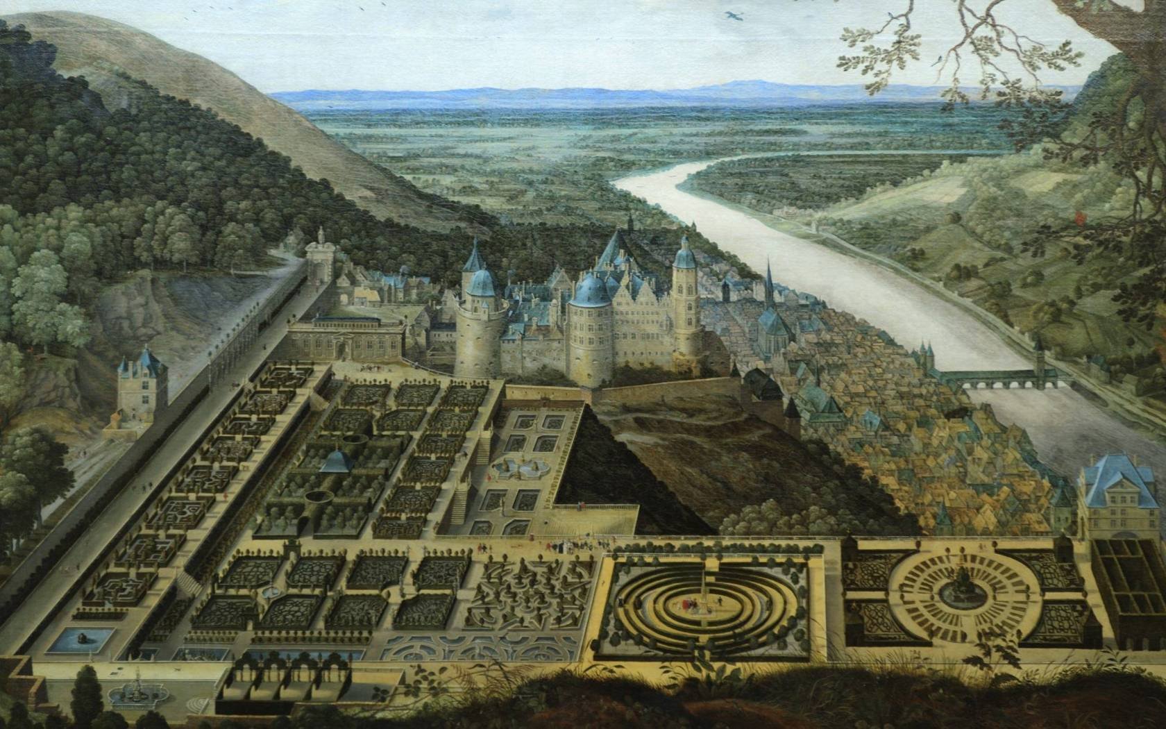 The castle of Heidelberg